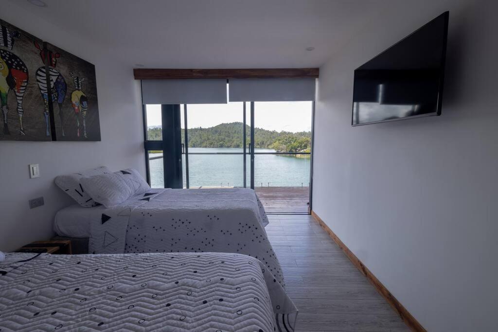 Sky House Cabana Guatape La Pradera  Exterior photo