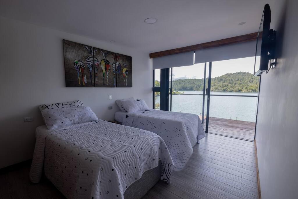 Sky House Cabana Guatape La Pradera  Exterior photo