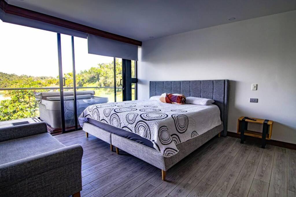 Sky House Cabana Guatape La Pradera  Exterior photo
