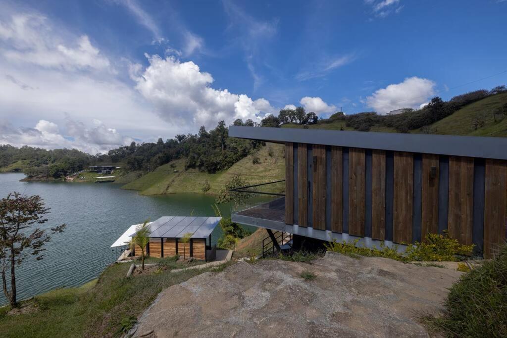 Sky House Cabana Guatape La Pradera  Exterior photo
